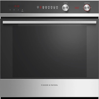 Fisher Paykel Series 5 Contemporary 24" 3.0 cu. ft. Stainless Steel with 7 Functions Self Clean Single Wall Oven
