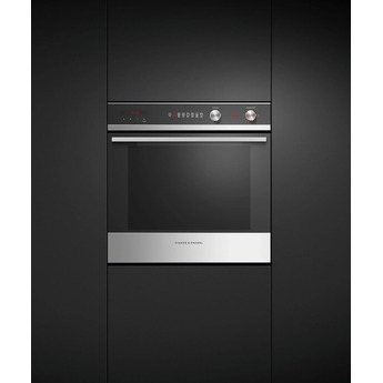 Fisher Paykel Series 5 Contemporary 24" 3.0 cu. ft. Stainless Steel with 7 Functions Self Clean Single Wall Oven — thumbnail 3