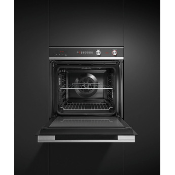 Fisher Paykel Series 5 Contemporary 24" 3.0 cu. ft. Stainless Steel with 7 Functions Self Clean Single Wall Oven — thumbnail 4