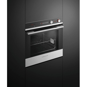 Fisher Paykel Series 5 Contemporary 24" 3.0 cu. ft. Stainless Steel with 7 Functions Self Clean Single Wall Oven — thumbnail 5