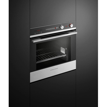 Fisher Paykel Series 7 Contemporary 24" 3.0 cu. ft. Black with 9 Functions Self Clean Single Wall Oven — thumbnail 3