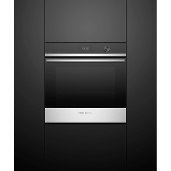 Fisher Paykel Series 9 Contemporary 24" 3.0 cu. ft. Stainless Steel Touchscreen & Knob Control with 16 Functions Self Clean Single Wall Oven — thumbnail 2