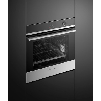 Fisher Paykel Series 9 Contemporary 24" 3.0 cu. ft. Stainless Steel Touchscreen & Knob Control with 16 Functions Self Clean Single Wall Oven — thumbnail 5