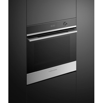 Fisher Paykel Series 9 Contemporary 24" 3.0 cu. ft. Stainless Steel Touchscreen & Knob Control with 16 Functions Self Clean Single Wall Oven — thumbnail 6