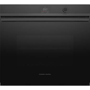 Fisher Paykel Series 9 Minimal 30" 4.1 cu. ft. Black Touchscreen & Knob Control with 17 Functions Self Clean Single Wall Oven — thumbnail 2