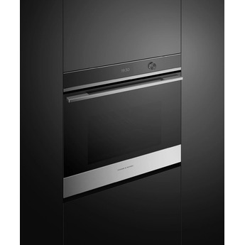 Fisher Paykel Series 9 Contemporary 30" 4.1 cu. ft. Stainless Steel Touchscreen & Knob Control with 17 Functions Self Clean Single Wall Oven — thumbnail 3