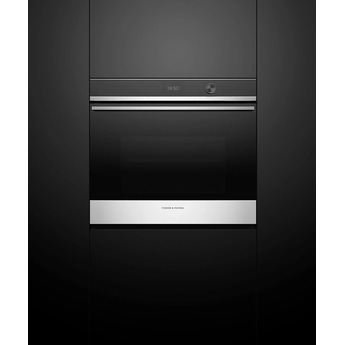 Fisher Paykel Series 9 Contemporary 30" 4.1 cu. ft. Stainless Steel Touchscreen & Knob Control with 17 Functions Self Clean Single Wall Oven — thumbnail 4