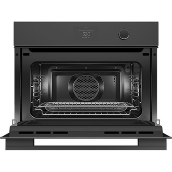 Fisher Paykel OM24NMTDB1 24 Inch Convection Speed Oven, 22 Function, Touch Screen Black Glass — thumbnail 2