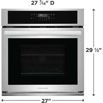 Frigidaire 27 Inch Built-In Single Electric Wall Oven: Stainless Steel — thumbnail 11