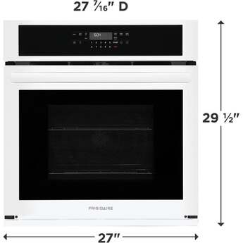Frigidaire 27 Inch Built-In Single Electric Wall Oven: White — thumbnail 7