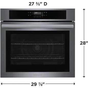 Frigidaire 30 Inch Built-In Electric Single Wall Oven: Black Stainless Steel — thumbnail 10