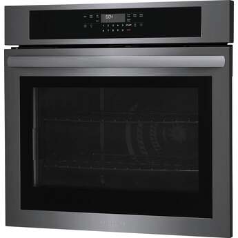 Frigidaire 30 Inch Built-In Electric Single Wall Oven: Black Stainless Steel — thumbnail 4