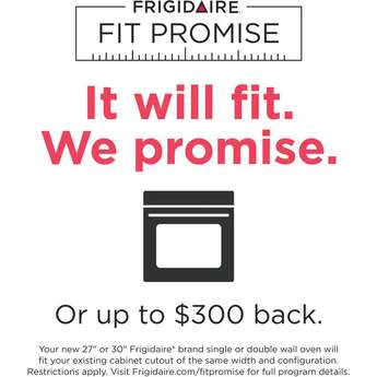 Frigidaire 30 Inch Built-In Electric Single Wall Oven: Black Stainless Steel — thumbnail 5