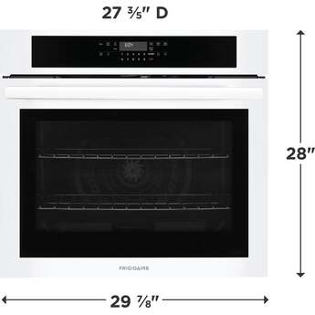 Frigidaire 30 Inch Built-In Electric Single Wall Oven: White — thumbnail 10