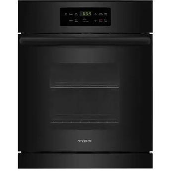 Frigidaire FFEW2426UB 24 Inch Black Electric Single Wall Oven