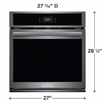 Frigidaire Gallery Series 27 Inch 3.8 cu. ft. Total Capacity Electric Single Wall Oven — thumbnail 17