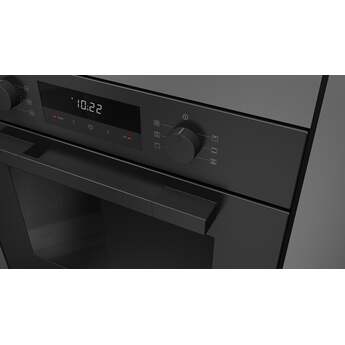 Fulgor Milano F1MSM24MB1 24 Inch Matteo 100 Series Convection Single Oven, Euro Height, Easy Matte Black — thumbnail 7