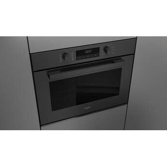 Fulgor Milano F1MSM30MB1 30 Inch Matteo 100 Series Convection Single Oven, Euro Height, Easy Matte Black — thumbnail 6