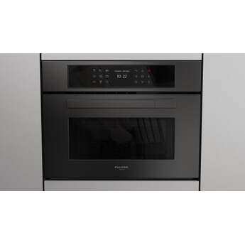Fulgor Milano F7MSPD24MB1 24 Inch Matteo 700 Series Combi Convection Speed Oven: Matte Matte Black