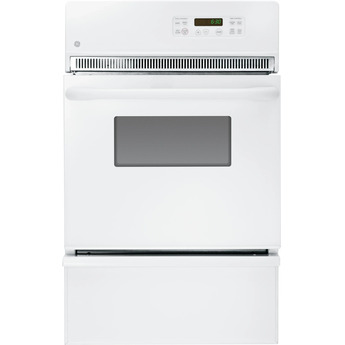 GE 24" White Gas Single Wall Oven