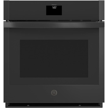 GE 27" Black Electric Single Wall Oven - Convection