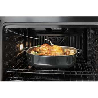 GE 27 Inch Smart Built-In Wall Oven with 4.3 cu. ft. Capacity, True European Convection, Air Fry, Temperature Probe, Hidden Bake Element, Proof Mode, LCD Display, Self Clean, Control Lock, Sabbath Mode, and ADA Compliant: Stainless Steel — thumbnail 7