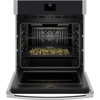 GE 27 Inch Smart Built-In Wall Oven with 4.3 cu. ft. Capacity, True European Convection, Air Fry, Temperature Probe, Hidden Bake Element, Proof Mode, LCD Display, Self Clean, Control Lock, Sabbath Mode, and ADA Compliant: Stainless Steel — thumbnail 8