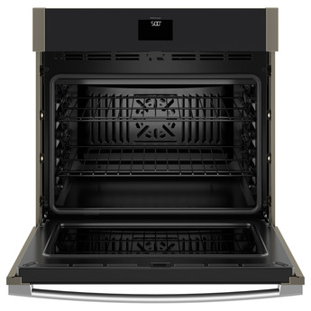 GE 30 Inch Smart Built-In Wall Oven with 5.0 cu. ft. Capacity, True European Convection, Air Fry, Temperature Probe, Hidden Bake Element, Proof Mode, LCD Display, Self Clean, Control Lock, Sabbath Mode, OU/CRC Certified and ADA Compliant: Black/stainlesssteel — thumbnail 9