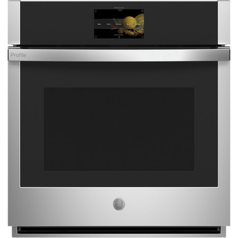 GE Profile 27" Stainless Steel Electric Single Wall Oven - Convection