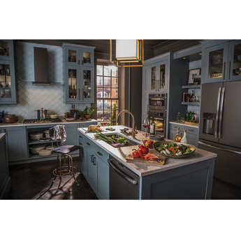 GE Profile Advantium 30" Slate Electric Single Wall Oven - Convection - Speed Oven — thumbnail 3