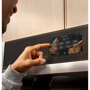 GE 30 Inch Single Electric Smart Wall Oven with 1.7 cu. ft. Convection Oven, Advantium Technology, Speedcook (120V), Steam Clean, In-Oven Camera, and 7" Touchscreen Display: Stainless Steel — thumbnail 26