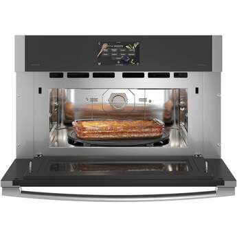 GE 30 Inch Single Electric Smart Wall Oven with 1.7 cu. ft. Convection Oven, Advantium Technology, Speedcook (240V), Steam Clean, In-Oven Camera, and 7" Touchscreen Display: Stainless Steel — thumbnail 11