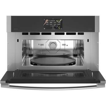 GE 30 Inch Single Electric Smart Wall Oven with 1.7 cu. ft. Convection Oven, Advantium Technology, Speedcook (240V), Steam Clean, In-Oven Camera, and 7" Touchscreen Display: Stainless Steel — thumbnail 23