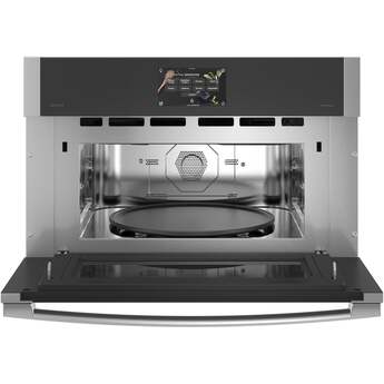GE 30 Inch Single Electric Smart Wall Oven with 1.7 cu. ft. Convection Oven, Advantium Technology, Speedcook (240V), Steam Clean, In-Oven Camera, and 7" Touchscreen Display: Stainless Steel — thumbnail 25
