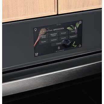 GE 30 Inch Single Electric Smart Wall Oven with 1.7 cu. ft. Convection Oven, Advantium Technology, Speedcook (240V), Steam Clean, In-Oven Camera, and 7" Touchscreen Display: Stainless Steel — thumbnail 27