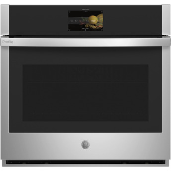 GE Profile 30" Stainless Steel Electric Wall Oven with Air Fry - Convection - ADA Compliant