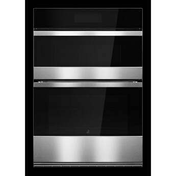 Jenn Air 30 Inch Double Combination Smart Electric Wall Oven with 6.4 cu. ft. Oven Capacity, MultiMode True Convection System, Air Fry, Speed-Cook and 7.8 Full-Color Ultra Wide LCD Display: Noir — thumbnail 10