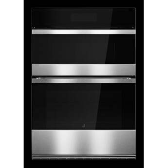 Jenn Air 30 Inch Double Combination Smart Electric Wall Oven with 6.4 cu. ft. Oven Capacity, MultiMode True Convection System, Air Fry, Speed-Cook and 7.8 Full-Color Ultra Wide LCD Display: Noir — thumbnail 18