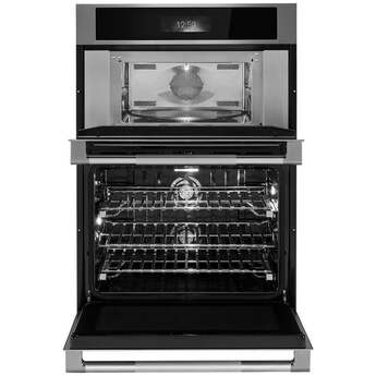Jenn Air 30 Inch Double Combination Smart Electric Wall Oven with 6.4 cu. ft. Oven Capacity, V2? Vertical Dual-Fan True Convection, Air Fry, Speed-Cook and 7.8 Full-Color Ultra Wide LCD Display: Rise — thumbnail 19