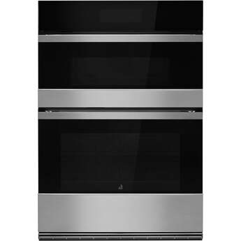 Jenn Air 30 Inch Double Combination Smart Electric Wall Oven with 6.4 cu. ft. Oven Capacity, V2? Vertical Dual-Fan True Convection, Air Fry, Speed-Cook and 7.8 Full-Color Ultra Wide LCD Display: Noir — thumbnail 14
