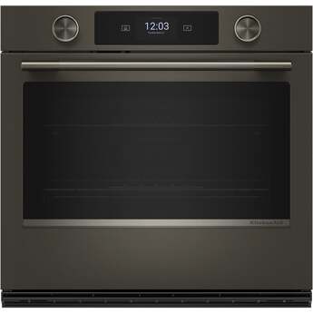 KitchenAid KOES730SBE 30 Inch Smart Single Wall Oven Black Ore