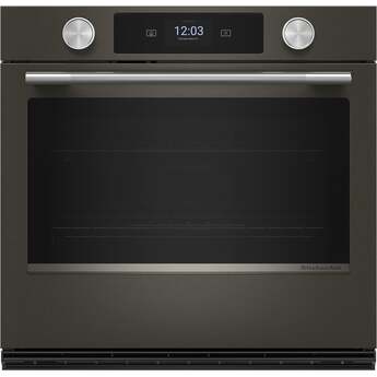 KitchenAid KOES730SBE 30 Inch Smart Single Wall Oven Black Ore — thumbnail 4