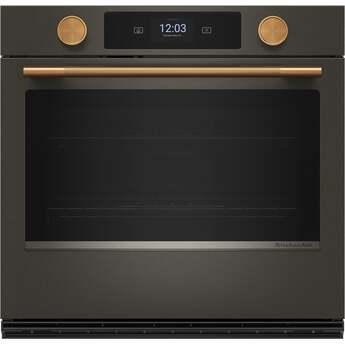 KitchenAid KOES730SBE 30 Inch Smart Single Wall Oven Black Ore — thumbnail 5