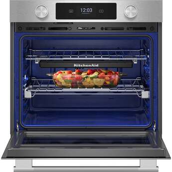 KitchenAid KOES730SPS 30 Inch Smart Single Wall Oven PrintShield Stainless Steel — thumbnail 3