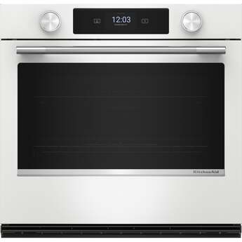 KitchenAid KOES730SWH 30 Inch Smart Single Wall Oven White