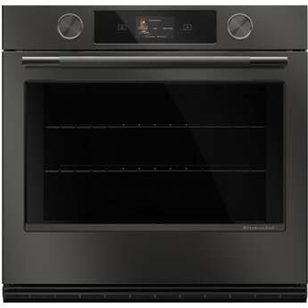KitchenAid 900 Series  Single Wall Oven With In Oven Camera: Black Ore