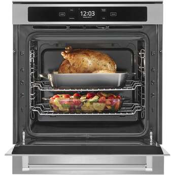 KitchenAid KOSC504PPS 24 Inch Electric Single Wall Oven — thumbnail 3