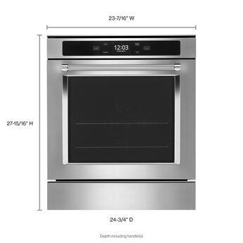 KitchenAid KOSC504PPS 24 Inch Electric Single Wall Oven — thumbnail 7