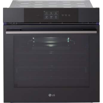 LG WSED3067M 24 Inch Single Electric Smart Wall Oven Matte Black