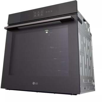 LG WSED3067M 24 Inch Single Electric Smart Wall Oven Matte Black — thumbnail 4